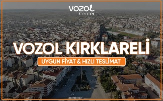 Kırklareli Vozol Satışı Online Sipariş, Vista 20000 Satılan Yerler